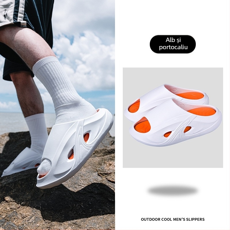 Șlapi de EVA cu talpă groasă, antiderapante și împotriva mirosurilor, pentru activități în aer liber