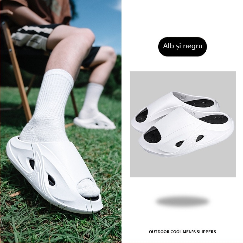 Șlapi de EVA cu talpă groasă, antiderapante și împotriva mirosurilor, pentru activități în aer liber