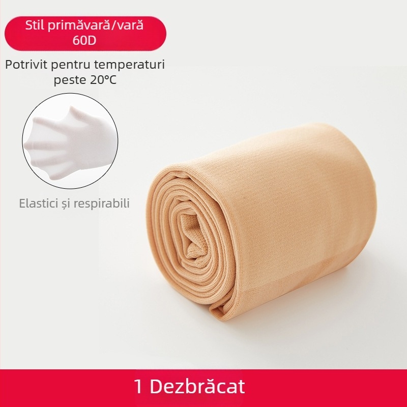 Colanți din catifea pentru fete, antiderapant, talie înaltă, nailon 95%