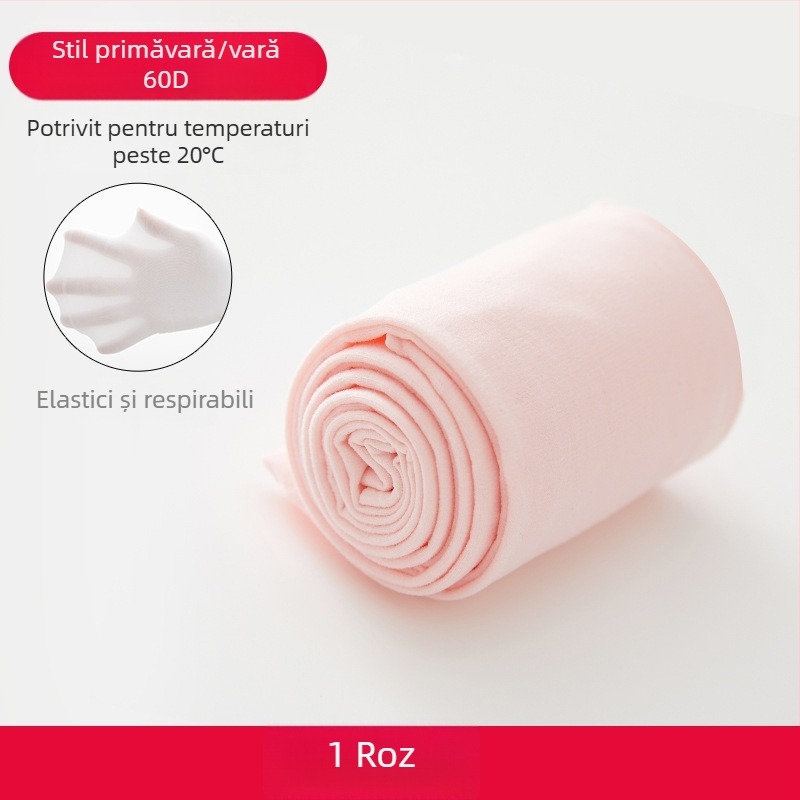 Colanți din catifea pentru fete, antiderapant, talie înaltă, nailon 95%