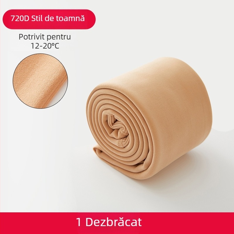 Colanți din catifea pentru fete, antiderapant, talie înaltă, nailon 95%