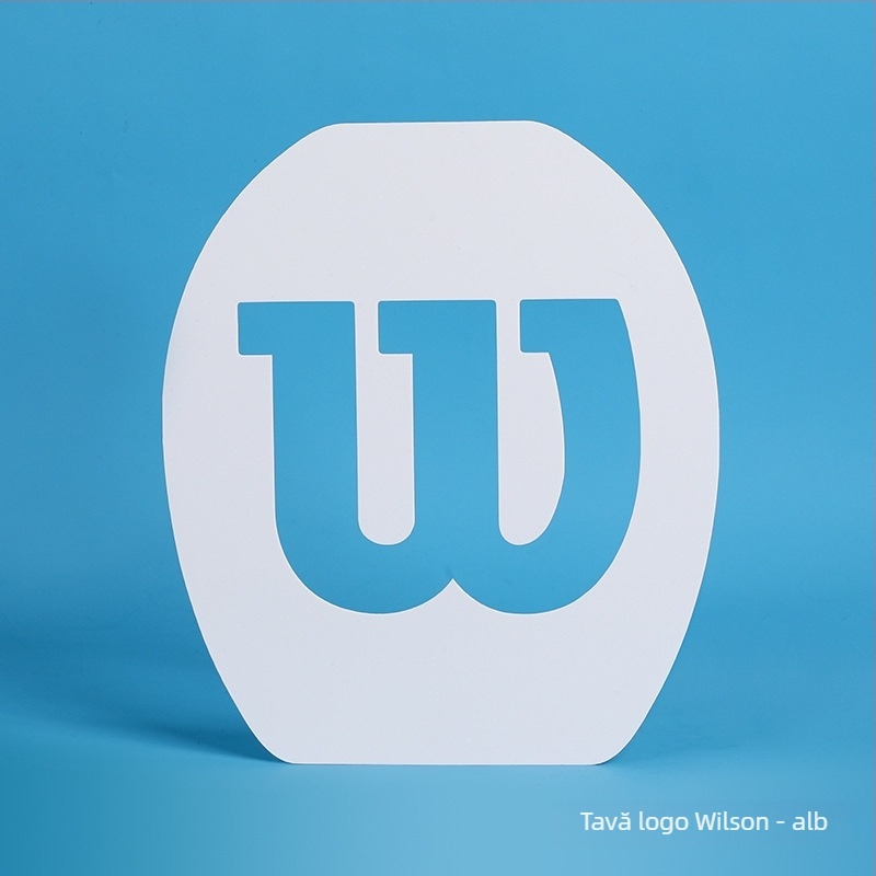 Placă de logo pentru racheta de tenis — marcaj de logo pe suprafață pentru decorarea rachetei (Brand: Altul; Material: Altul; Origine: Altă; Scenarii aplicabile: Alte; Categorie: Tenis)