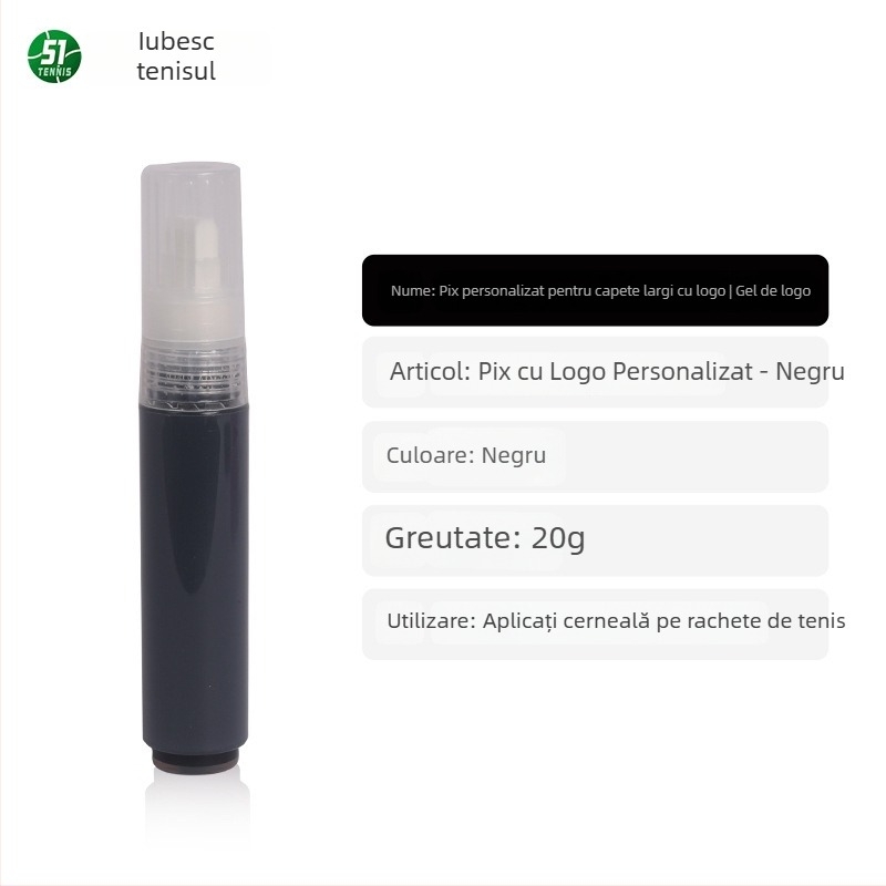 Placă de logo pentru racheta de tenis — marcaj de logo pe suprafață pentru decorarea rachetei (Brand: Altul; Material: Altul; Origine: Altă; Scenarii aplicabile: Alte; Categorie: Tenis)