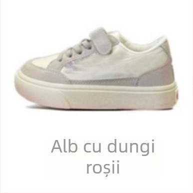 Pantofi pentru copii cu Velcro, partea superioară din țesătură, talpă din cauciuc, căptușeală din plasă, potriviți pentru toate anotimpurile