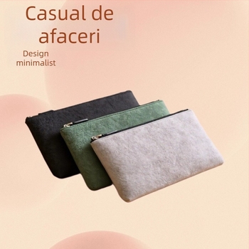 Geantă de mână pentru bărbați, piele PU, rezistentă la uzură, extensibilă, pliabilă, pentru călătorii de afaceri