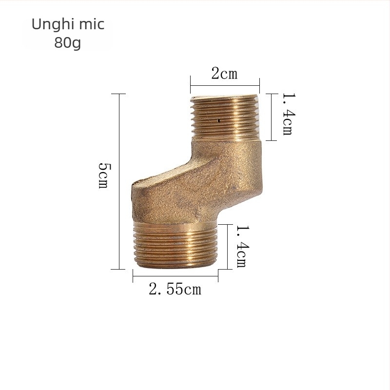 Robinet de dus din oțel inoxidabil cu diametru variabil și adaptor unghiular curbat pentru baie