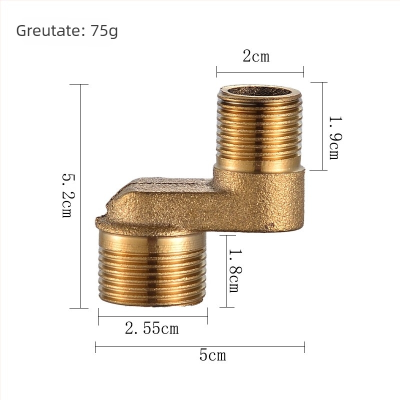 Robinet de dus din oțel inoxidabil cu diametru variabil și adaptor unghiular curbat pentru baie
