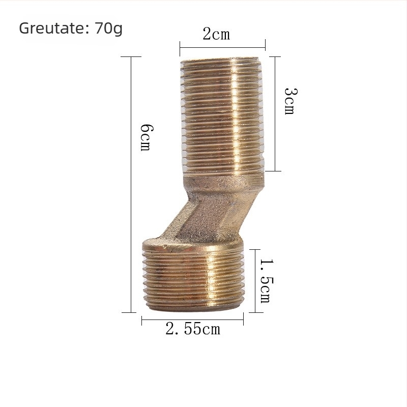 Robinet de dus din oțel inoxidabil cu diametru variabil și adaptor unghiular curbat pentru baie