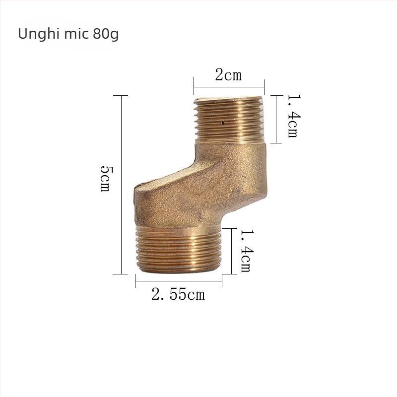 Robinet de dus din oțel inoxidabil cu diametru variabil și adaptor unghiular curbat pentru baie