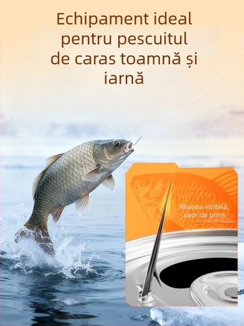 Little Fengxian Cârlig Dublu cu Linie Subțire pentru Pescuit în Râu, 20 Perechi în Cutie