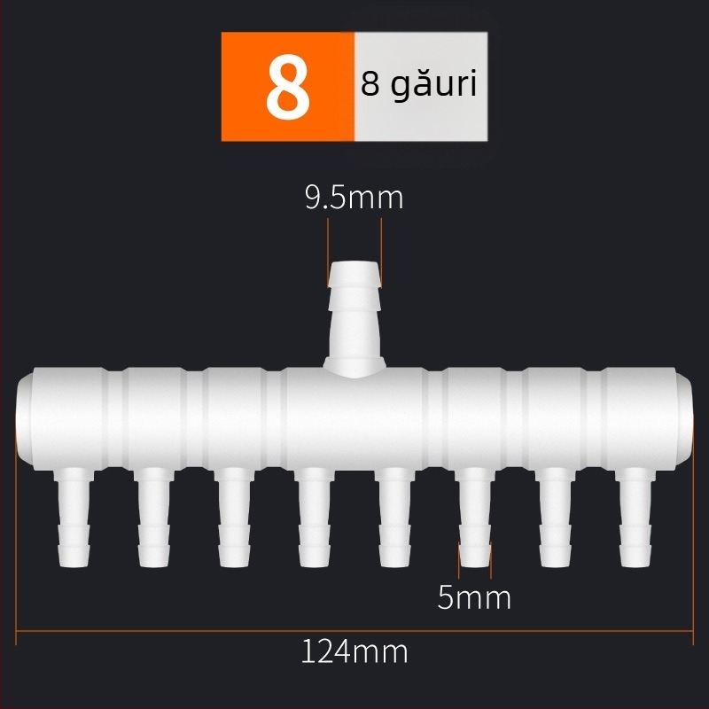 Distribuitor de plastic pentru pompă de aer pentru acvariu și aerare în iaz — AquaBlue/Lanbao, 0,1 kg