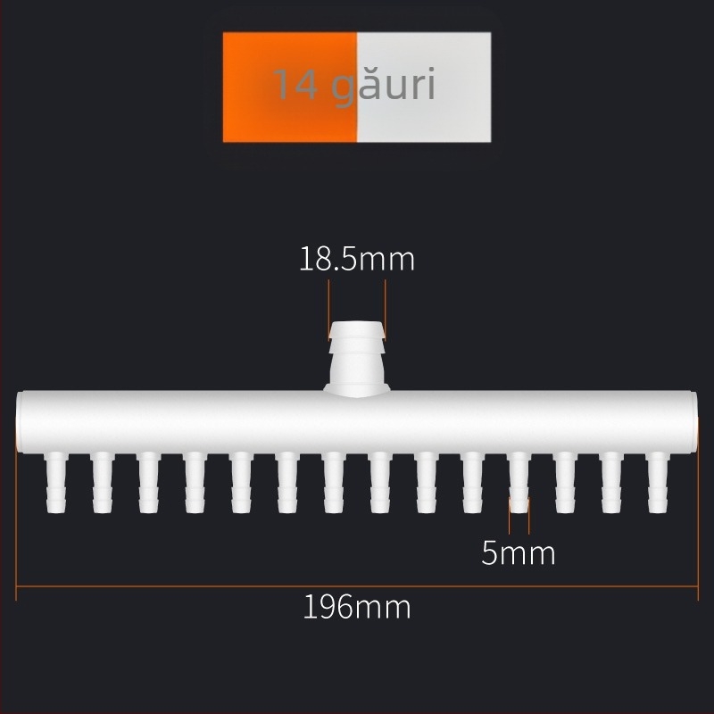 Distribuitor de plastic pentru pompă de aer pentru acvariu și aerare în iaz — AquaBlue/Lanbao, 0,1 kg