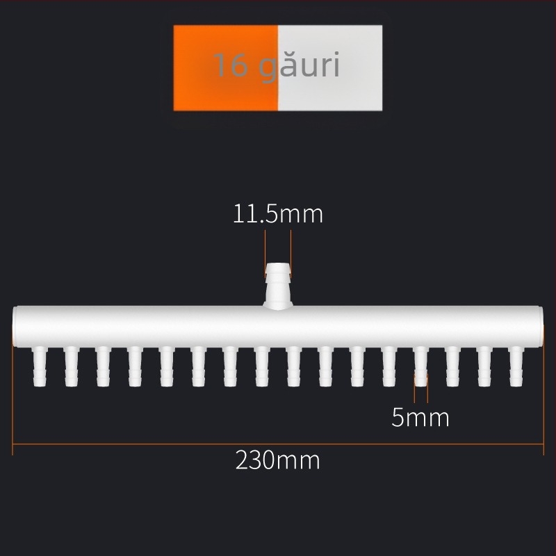 Distribuitor de plastic pentru pompă de aer pentru acvariu și aerare în iaz — AquaBlue/Lanbao, 0,1 kg