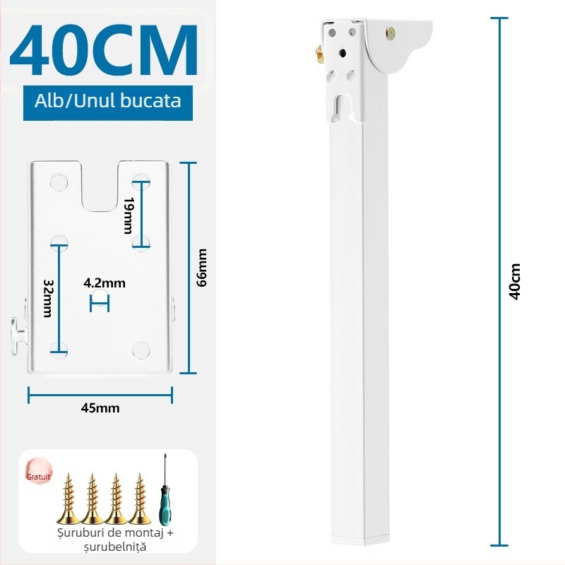 Picioare de masă pliabile din metal – design modern minimalist, pentru birouri, paturi și mese de camping