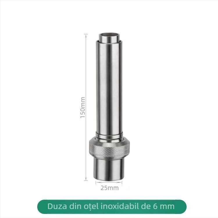 Fântână uscată pentru grădină din alamă și oțel inoxidabil, coloană Jade, pentru peisaj acvatic și iaz, pulverizator cu gaură unică