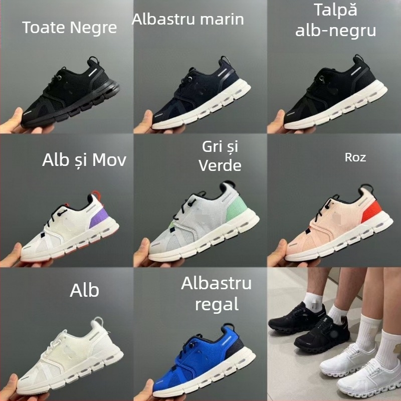Pantofi sport pentru copii, unisex (partea superioară din plasă, respirabili, închidere cu bandă elastică, talpă EVA)