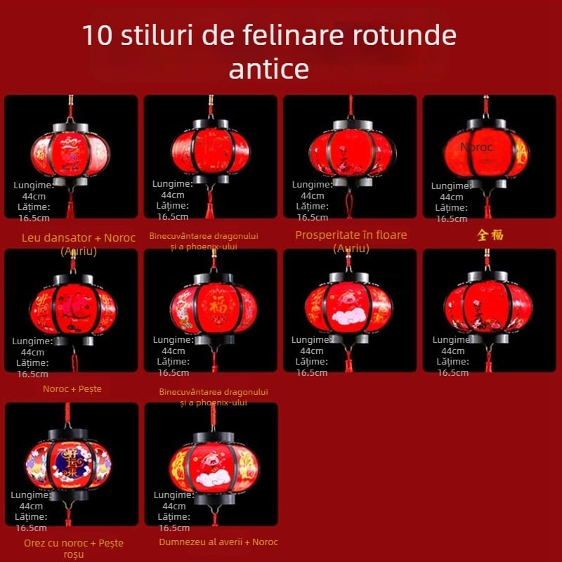 Fanar LED portabil pentru copii, cu interacțiune sunet-lumină – jucărie din plastic, 14+ ani