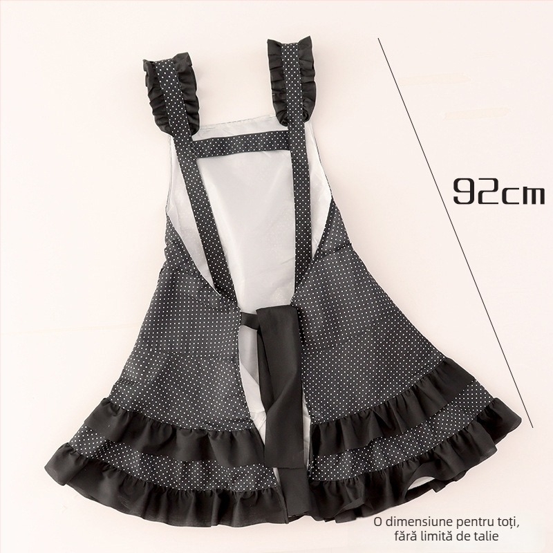 Kaihude Șorț fără mâneci - impermeabil, rezistent la ulei, rezistent la pete, stil coreean pentru bucătărie