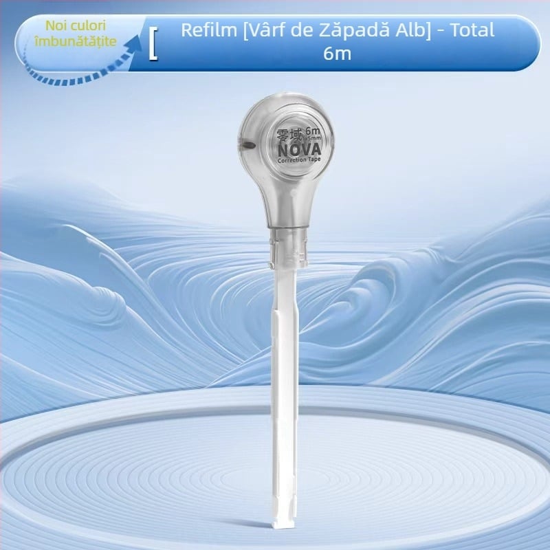 Bandă corectoare în formă de stilou, capacitate mare, funcționare silențioasă, corp din cauciuc