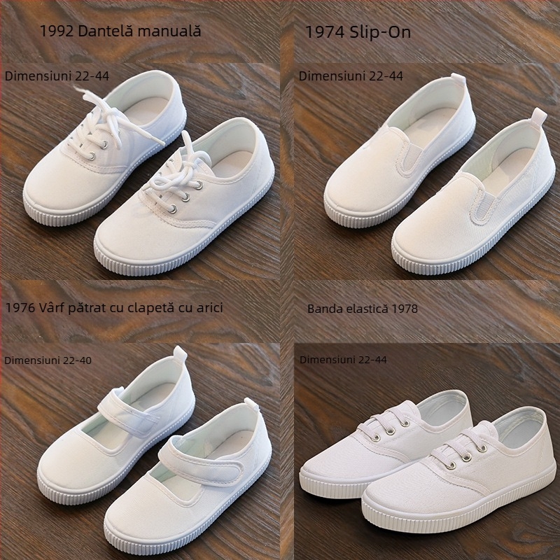 Pantofi sport pentru copii, cu partea superioară din denim, talpă din plastic, pentru 1–3 ani