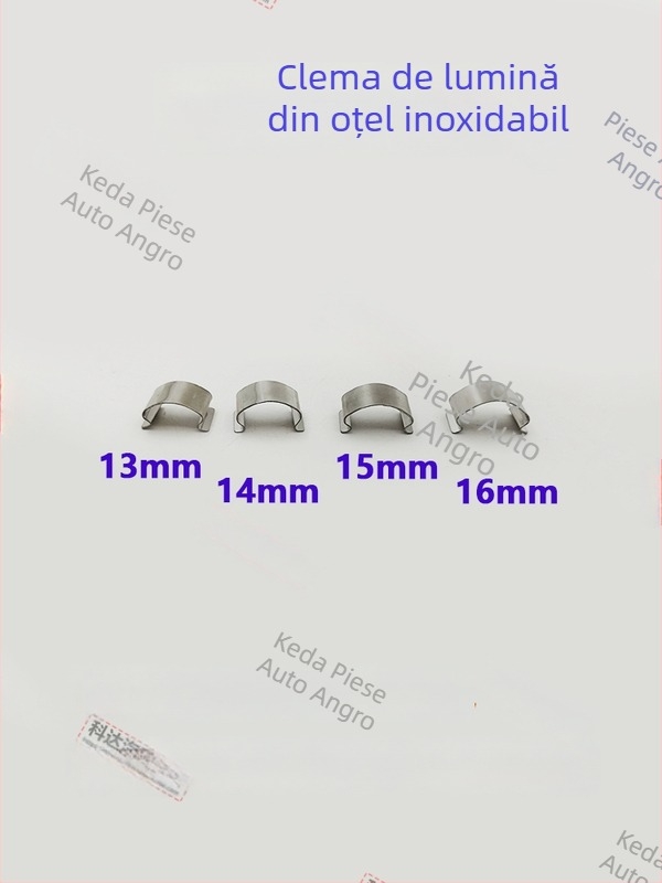 Clip montaj far: Model Stainless Steel Lamp Card; Material Plastic; Nr. piesei HYkruqrwtwsqlr; Compatibil cu alte tipuri de vehicule; Potrivire fabricată original