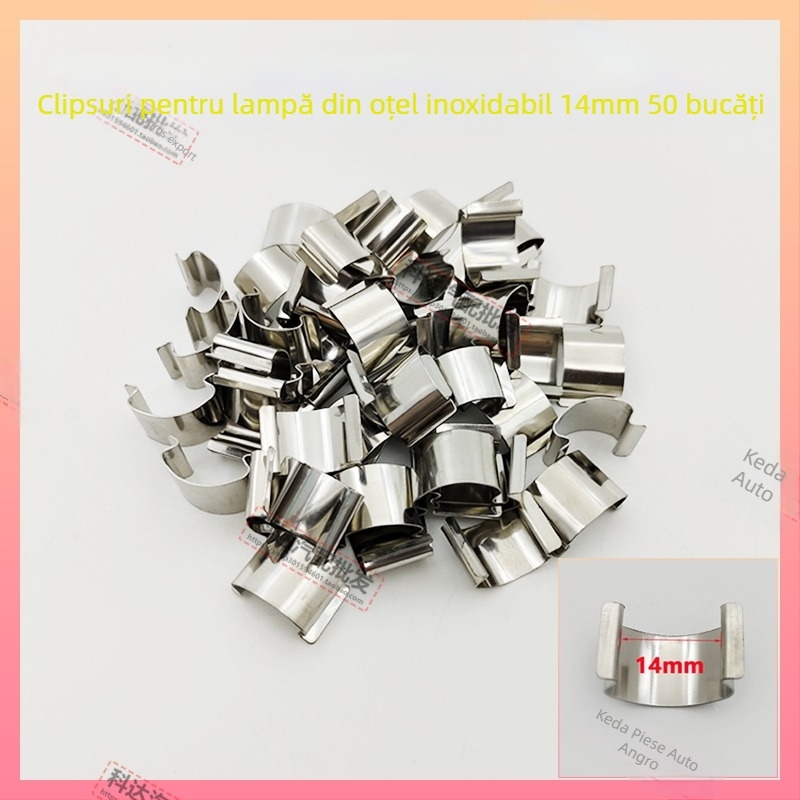Clip montaj far: Model Stainless Steel Lamp Card; Material Plastic; Nr. piesei HYkruqrwtwsqlr; Compatibil cu alte tipuri de vehicule; Potrivire fabricată original
