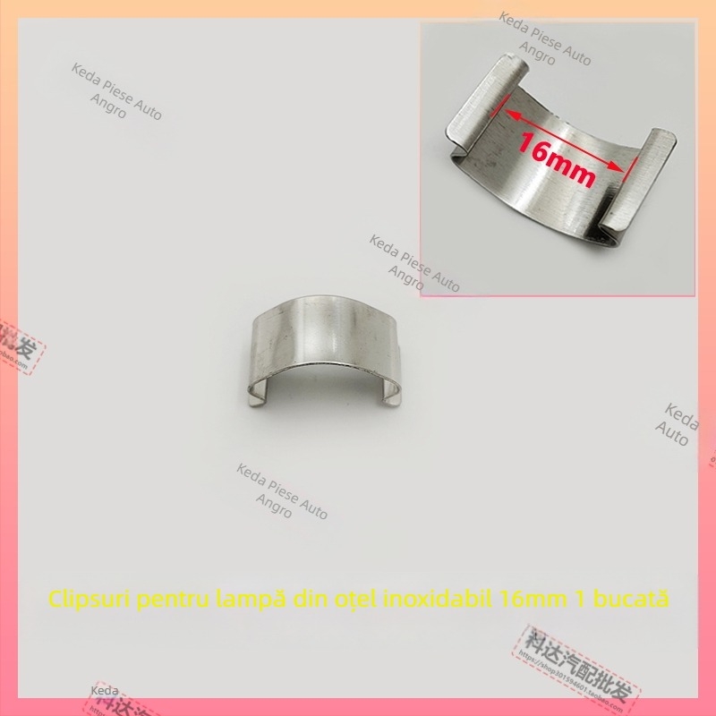 Clip montaj far: Model Stainless Steel Lamp Card; Material Plastic; Nr. piesei HYkruqrwtwsqlr; Compatibil cu alte tipuri de vehicule; Potrivire fabricată original