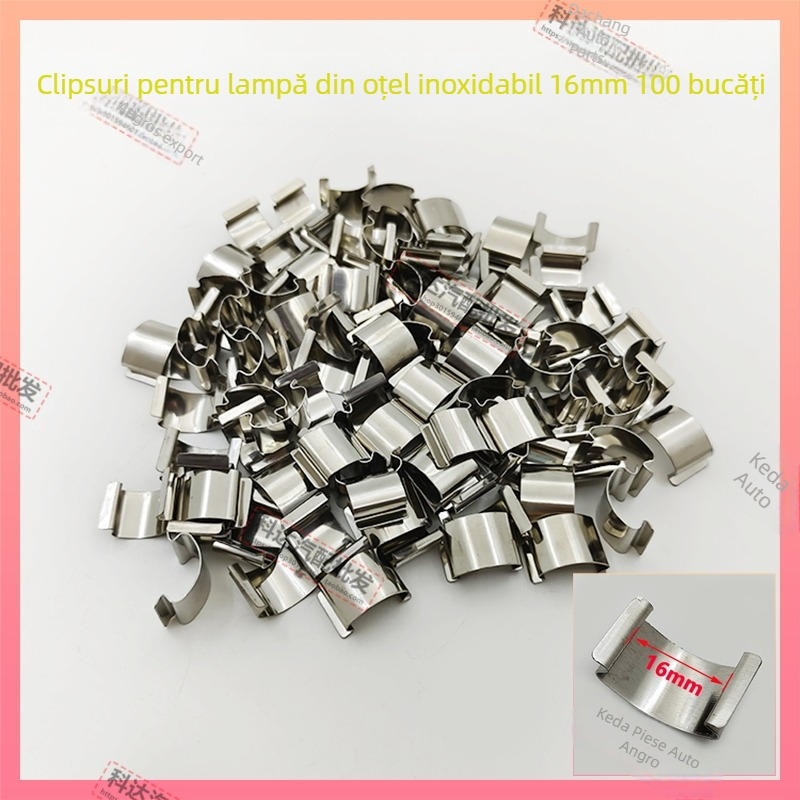 Clip montaj far: Model Stainless Steel Lamp Card; Material Plastic; Nr. piesei HYkruqrwtwsqlr; Compatibil cu alte tipuri de vehicule; Potrivire fabricată original