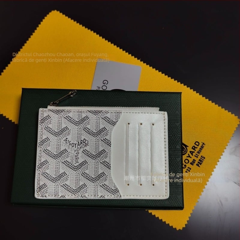 Portofel din piele pentru carduri, unisex, ultra-subțire, cu model litere, anti-furt