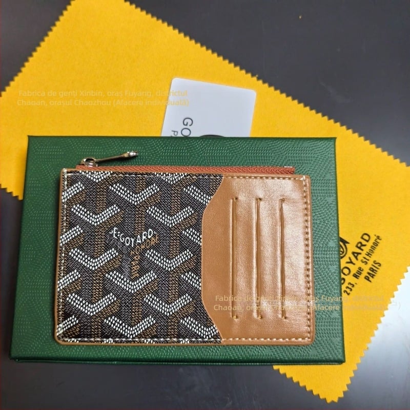 Portofel din piele pentru carduri, unisex, ultra-subțire, cu model litere, anti-furt