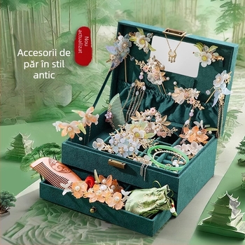 Set accesorii pentru păr pentru copii – agrașe metalice în formă de floare, lucrate manual, stil minimalist modern, ambalare individuală, lansare primăvara 2025