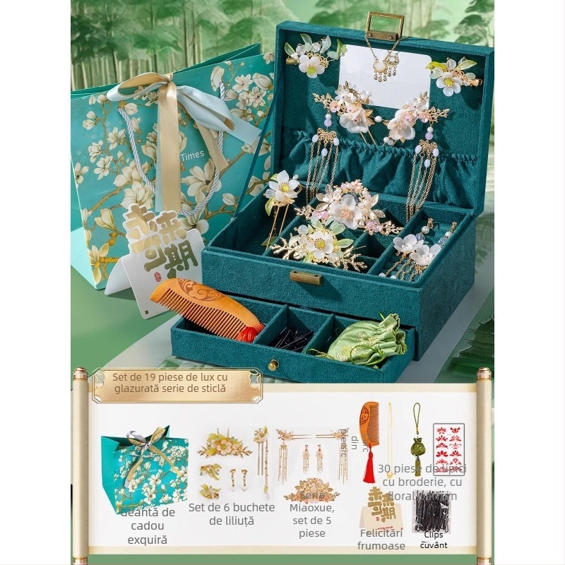 Set accesorii pentru păr pentru copii – agrașe metalice în formă de floare, lucrate manual, stil minimalist modern, ambalare individuală, lansare primăvara 2025