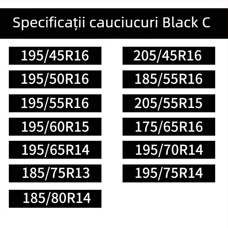 Baotuzhe Covorase universale pentru podea auto — acoperire completă, lanț antiderapant, model Full Coverage Cowhide Anti-Slip Chain, compatibile cu toate tipurile de vehicule, lățimea pneurilor 155-285, Material: Altul