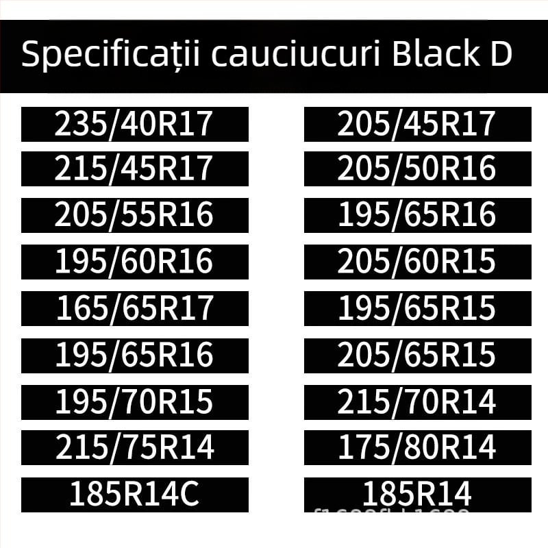 Baotuzhe Covorase universale pentru podea auto — acoperire completă, lanț antiderapant, model Full Coverage Cowhide Anti-Slip Chain, compatibile cu toate tipurile de vehicule, lățimea pneurilor 155-285, Material: Altul