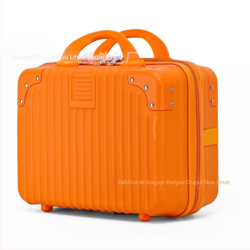 Geantă de cosmetică pentru călătorii, cu design în colț — Material PP, ultra-ușoară, extensibilă, închidere cu fermoar, 0,8 kg