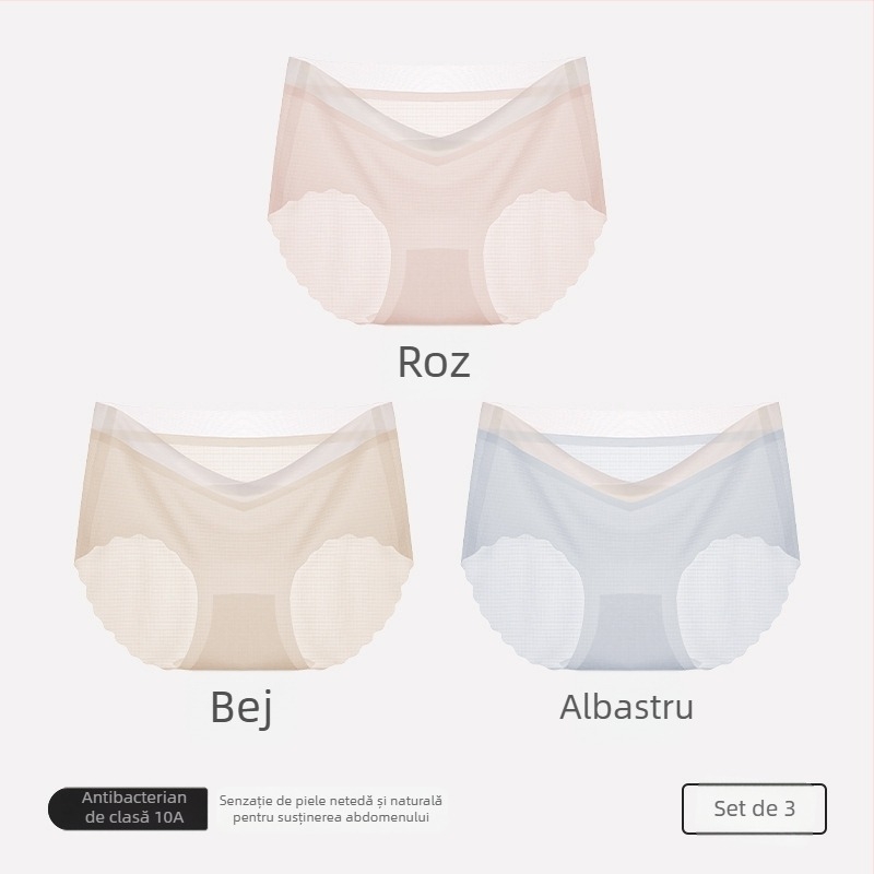 Chiloți de maternitate din bumbac, talie înaltă pentru susținerea burții, căptușeală din bumbac, tricot 40s, respirabili