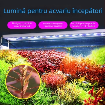 Lampă LED pentru acvariu Iris – perle LED 5730, 6–26,5W, 0,27–0,74 kg, pentru creșterea plantelor acvatice și iluminare