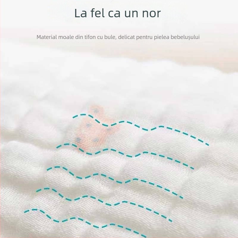 Prosop de copii din bumbac Bamboo Blue, pătrat, 1744/1745/1746, 40-count, sub 50 g