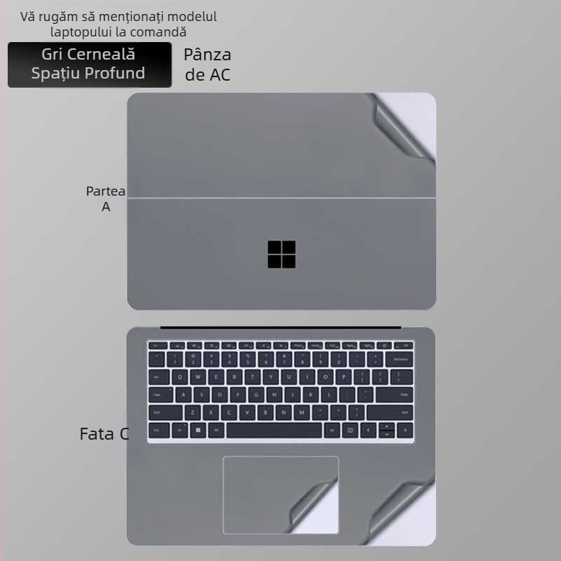 Protector pentru carcasa Surface Laptop Studio2, folie PVC, film dedicat, pentru Microsoft Notebook
