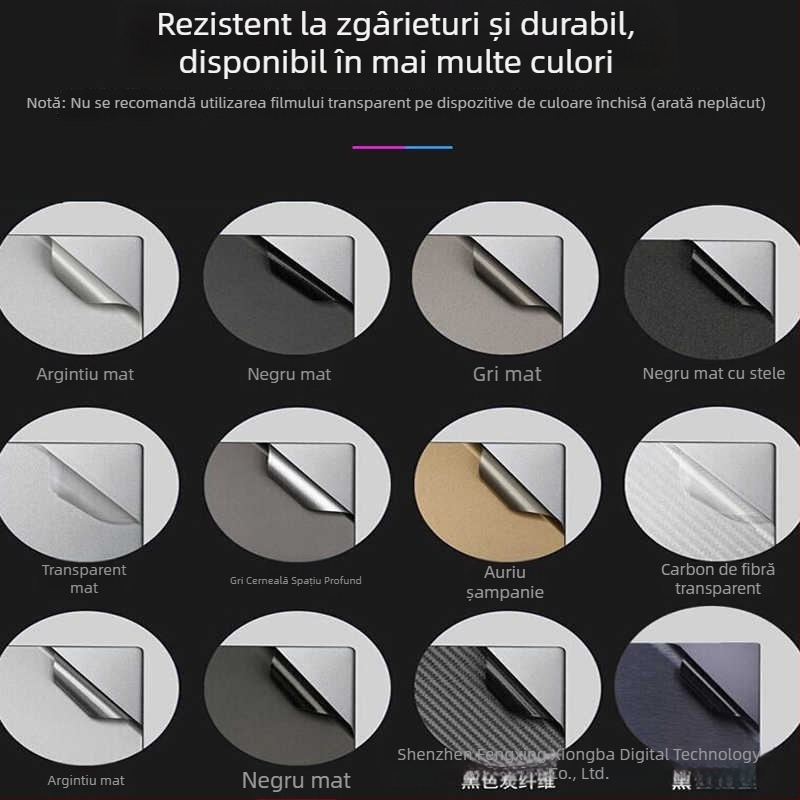 Protector pentru carcasa Surface Laptop Studio2, folie PVC, film dedicat, pentru Microsoft Notebook