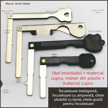 Cheie pliabilă cu amprentă – model Ai Yi; material: Alt; scop: Alt; stil: Alt