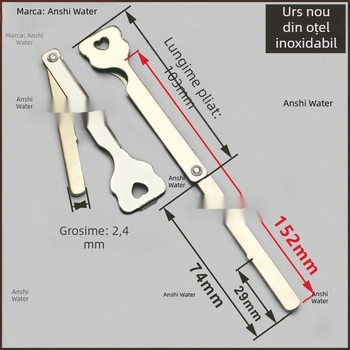Cheie pliabilă cu amprentă – model Ai Yi; material: Alt; scop: Alt; stil: Alt