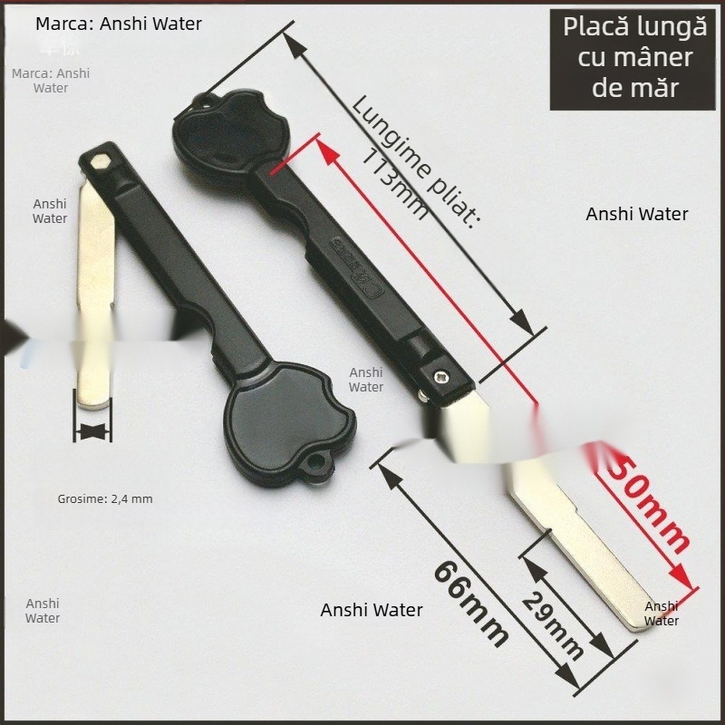 Cheie pliabilă cu amprentă – model Ai Yi; material: Alt; scop: Alt; stil: Alt