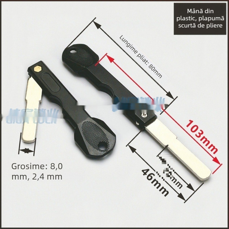 Cheie pliabilă cu amprentă – model Ai Yi; material: Alt; scop: Alt; stil: Alt