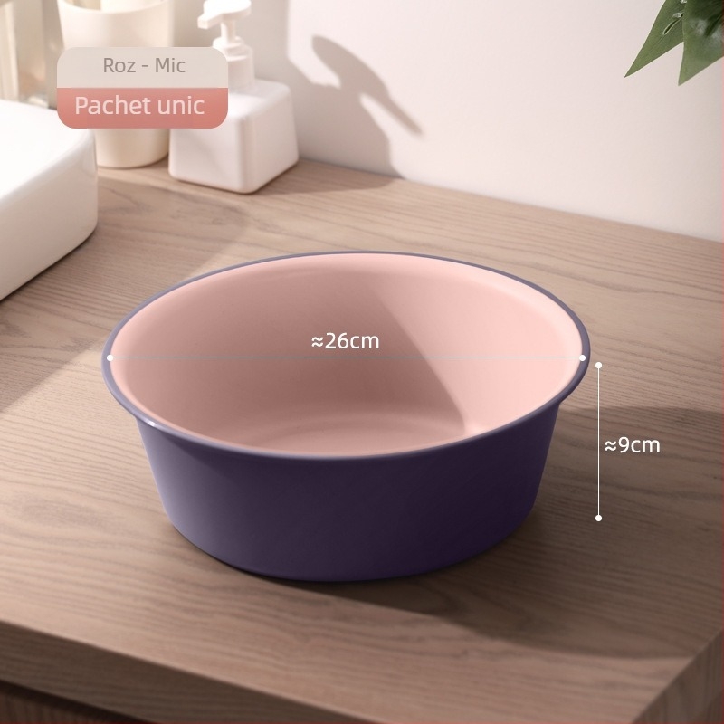 Vas mare din plastic pentru uz casnic – durabil, gros, multi‑funcțional pentru spălat rufe, legume, păr și picioare; Material: plastic; Specificație: 39; Cantitate în cutie: 50/60/80 buc.; Greutate: sub 0,5 kg; Formă: simplă