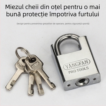 Lacăt pentru dulapuri – Sail, din fier, model Half Pack, pentru dulapuri, stil modern