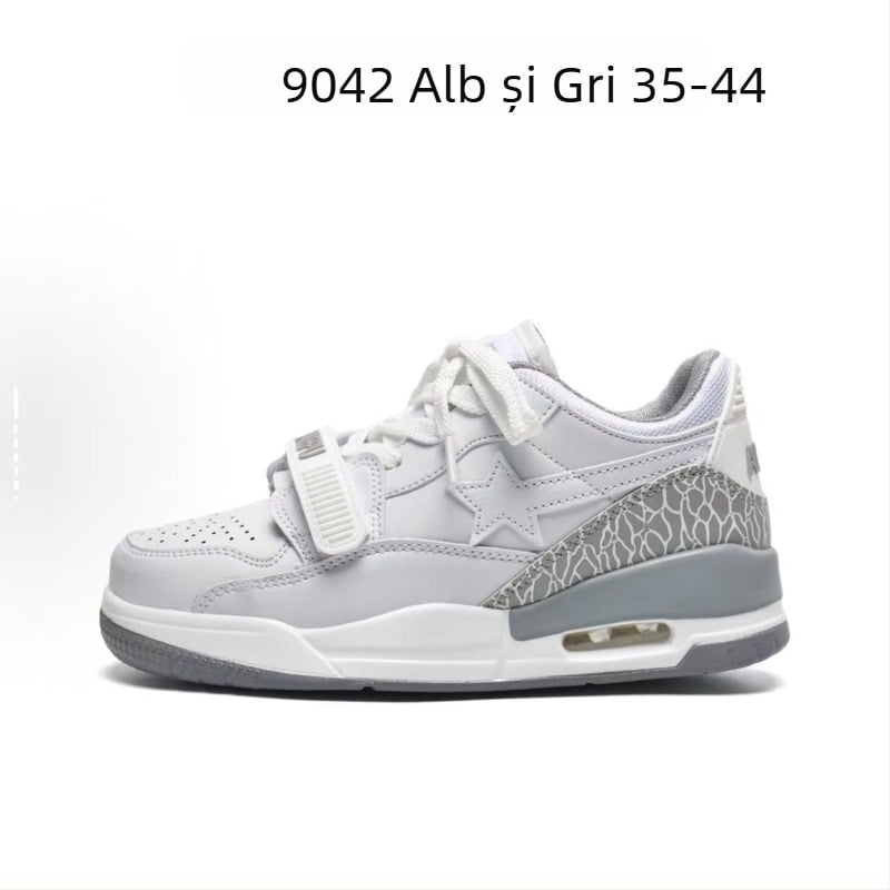 Pantofi sport de iarnă cu talpă groasă, unisex, partea super-fiber pe exterior, talpă din cauciuc, închidere cu șiret și Velcro, branț EVA