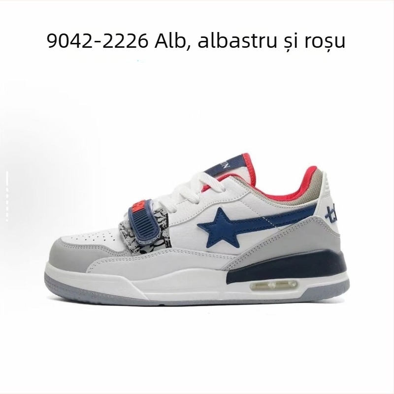 Pantofi sport de iarnă cu talpă groasă, unisex, partea super-fiber pe exterior, talpă din cauciuc, închidere cu șiret și Velcro, branț EVA