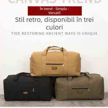 Geantă de voiaj pentru bărbați, capacitate 20–35 L, căptușeală din pânză, material: altul, potrivită pentru călătorii de agrement