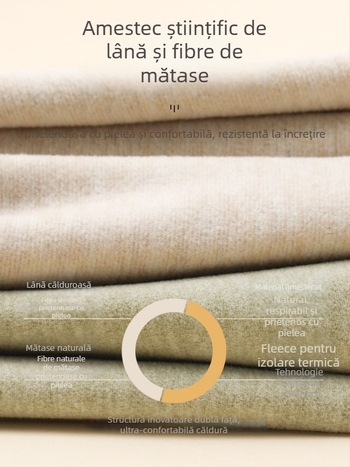 Pantaloni termici din fleece pentru femei, fără pilă, lungime gleznă, groși, croială lejeră, efect slimming, iarna 2024